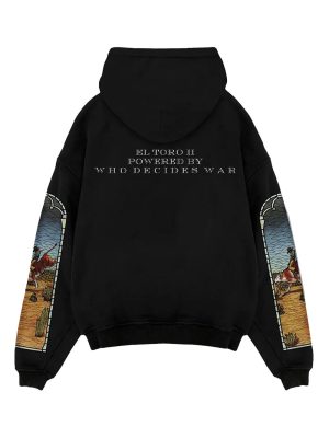 EST Gee Black Hoodie Stained Glass
