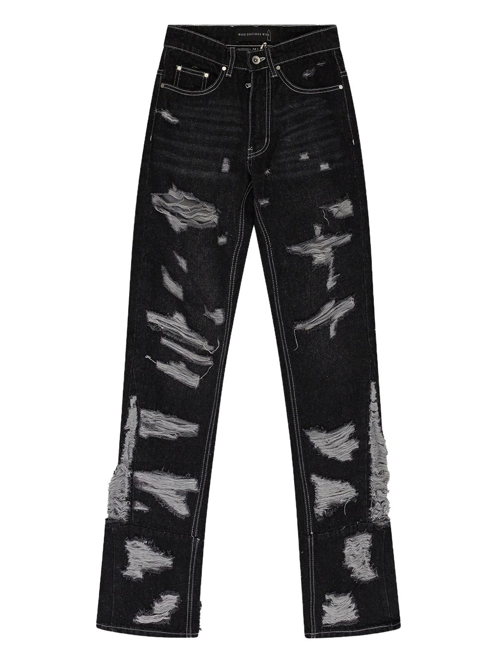 distressed who decide war jeans distressed who decide war jeans
