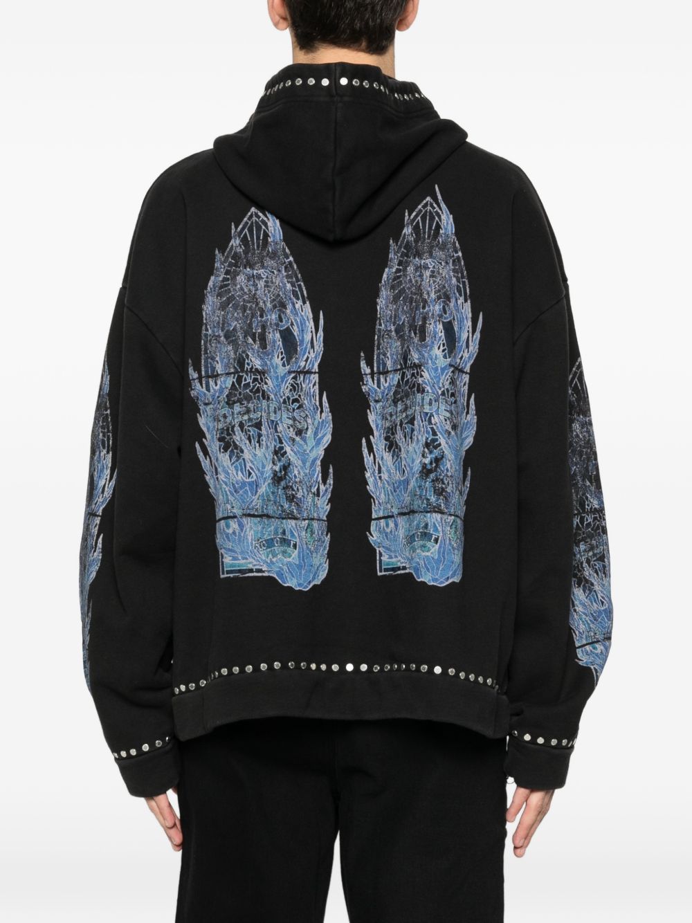 graphic print who deside war hoodie graphic print who deside war hoodie