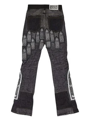 patched who decide war jeans