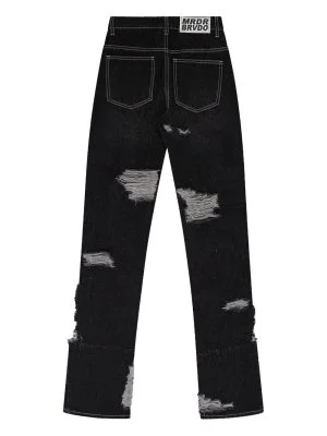 distressed who decide war jeans