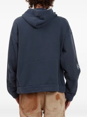 graphic who deside war zip hoodie